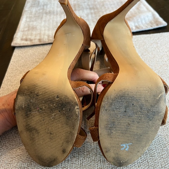 Steve Madden Fringe Suede Leather Heels sz 9.5 - Picture 10 of 10